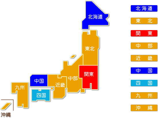 都道府県別 識別工事業求人比較地図