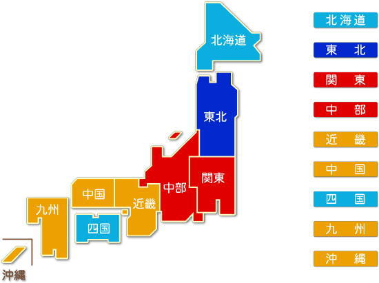 都道府県別 道路貨物運送業求人件数比較地図