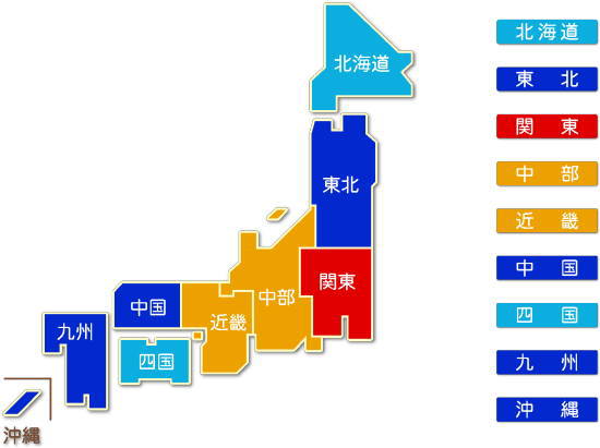 都道府県別 倉庫業求人件数比較地図